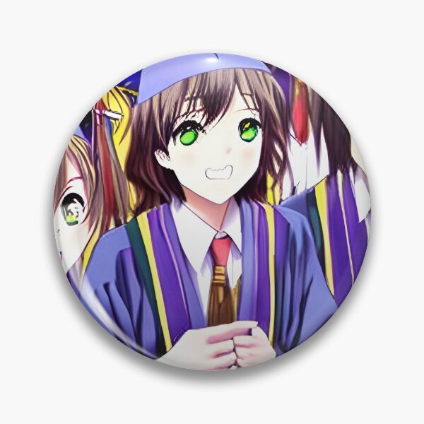 Item preview, Anime Graduation party designed and sold by PanfurWare-LLC.