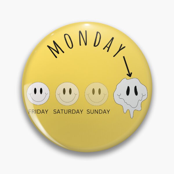 Item preview, Monday Blues in yellow. designed and sold by pramodsarraf.