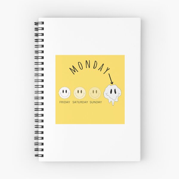 Item preview, Monday Blues in yellow. designed and sold by pramodsarraf.