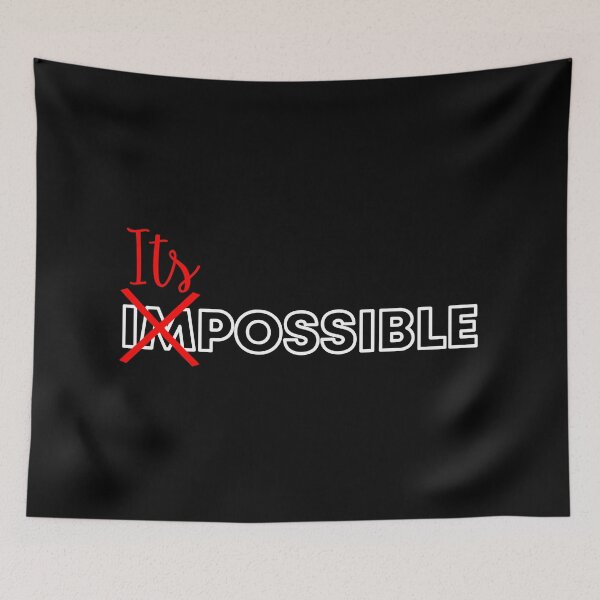 Item preview, its possible motivation lifestyle lettering designed and sold by gabicoutodesign.