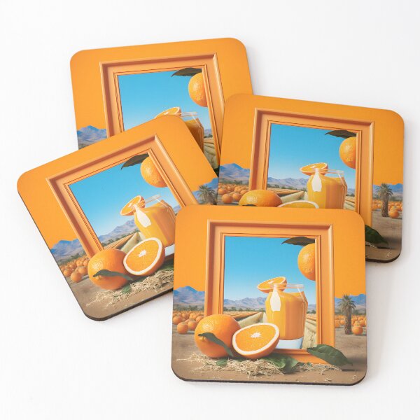 Item preview, Orange field and orange sky designed and sold by FRSquare.