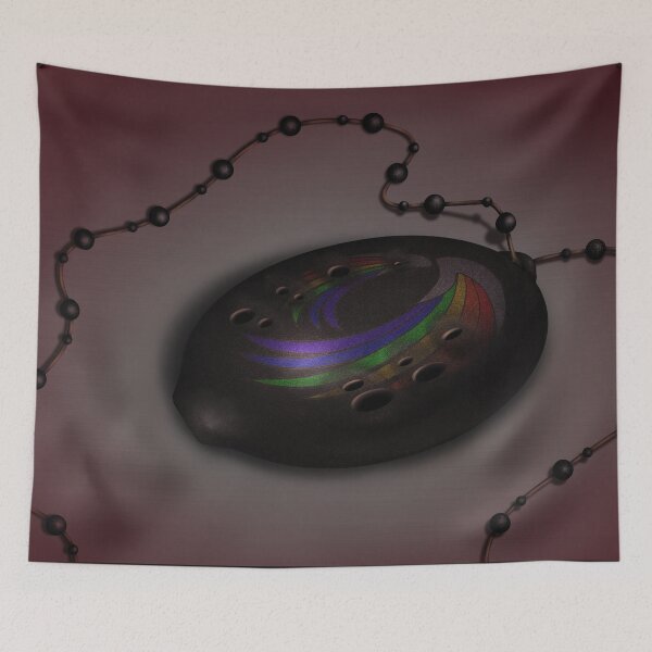 Item preview, Storm Ocarina (Vader/Red Color - fill) designed and sold by Spennig Aisling Art.