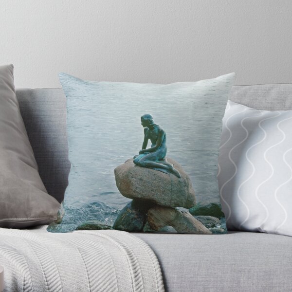 Nick cage mermaid top pillow