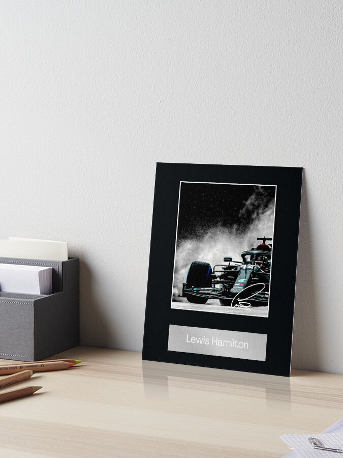 Lewis Hamilton Hammertime' Poster, picture, metal print, paint by pxlG, Displate