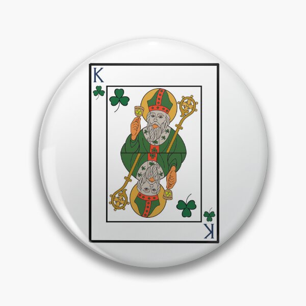 Item preview, King of clover card Ver. St.Patrick's Day Green Clover King RIch Lucky designed and sold by uriwe.