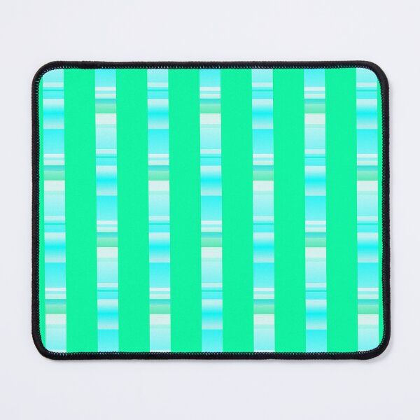Item preview, Green turquoise color combination | Green turquoise color geometric pattern designed and sold by lausn.