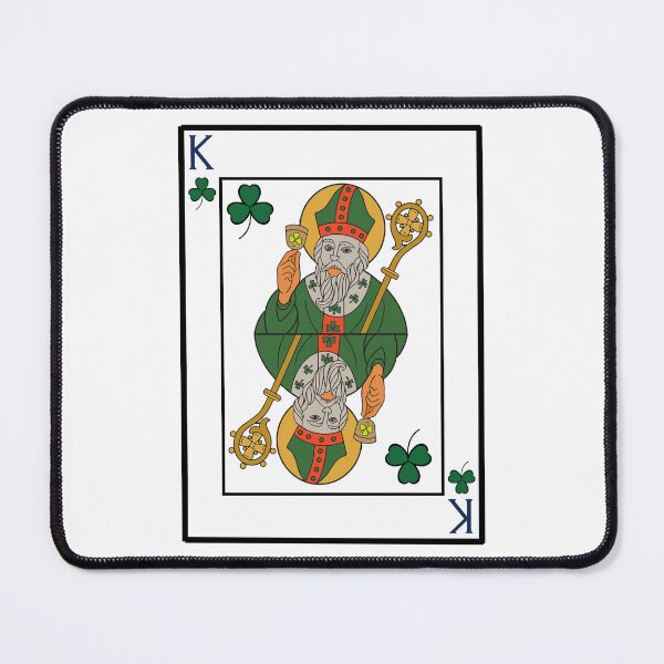 Item preview, King of clover card Ver. St.Patrick's Day Green Clover King RIch Lucky designed and sold by uriwe.