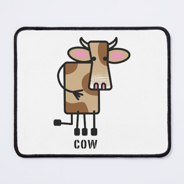 Item preview, Funny animal, cute cow designed and sold by Silvia Vagheggi.