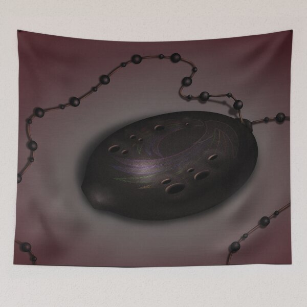 Item preview, Storm Ocarina (Vader/Red Color - lines) designed and sold by Spennig Aisling Art.
