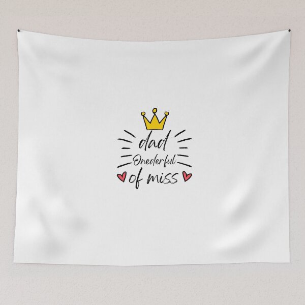 Item preview, Dad Of Miss Onederful designed and sold by FlamingFlare.