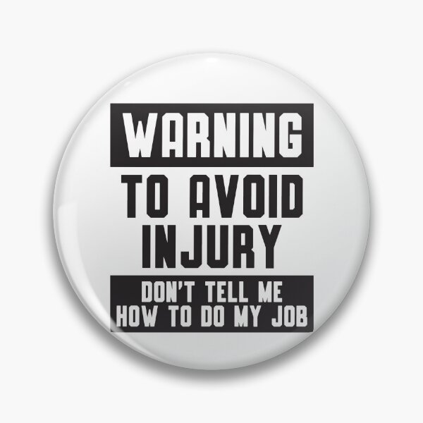 Item preview, Warning Plumber Working designed and sold by LuuDesigns.