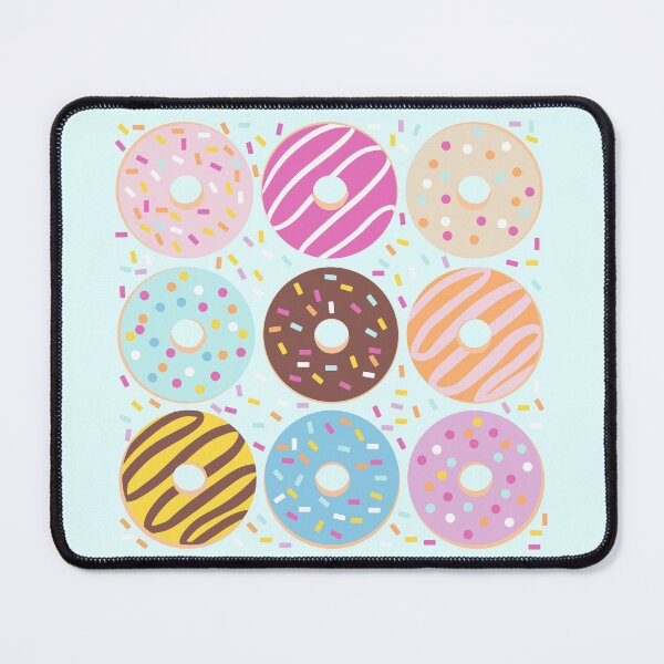 Item preview, Cute colorful dounts pattern designed and sold by Yarafantasyart.