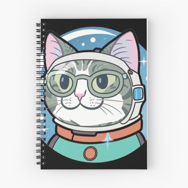 Item preview, Space Astrobiologist cat - GALACTICATS collection designed and sold by RESToRAPTOR.