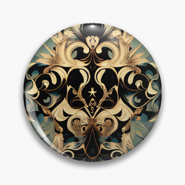 Item preview, Irregular Gothic Baroque Happy Natural Pattern Digital Painting designed and sold by CodeAndColors.