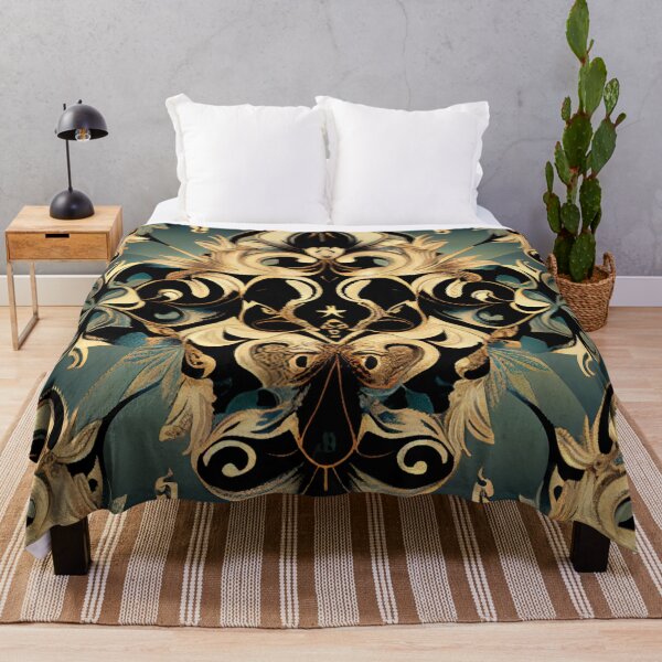 Item preview, Irregular Gothic Baroque Happy Natural Pattern Digital Painting designed and sold by CodeAndColors.
