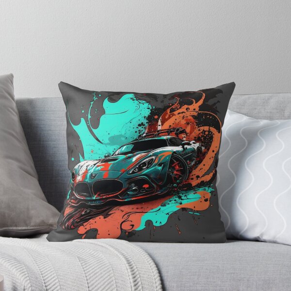 Item preview, Sport car abstract paints designed and sold by Zip-Zup.