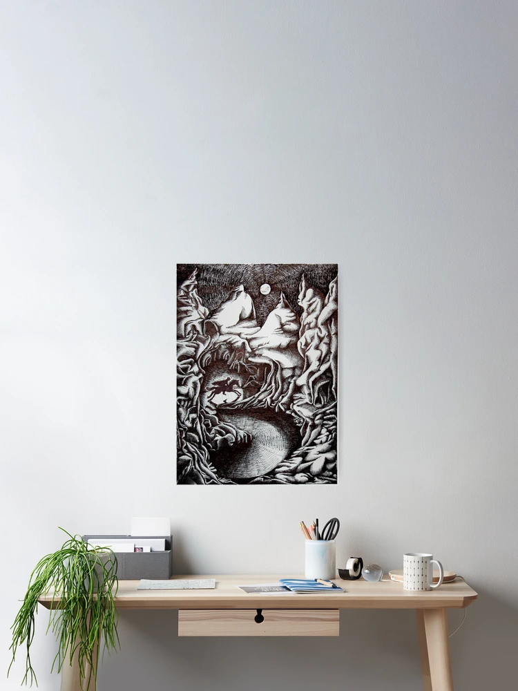 Thumbnail 2 of 3, Poster, Dream Ride designed and sold by Daphna Rosin.