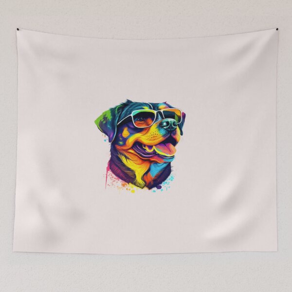 Item preview, Rottweiler with Sunglasses designed and sold by Platanus22.