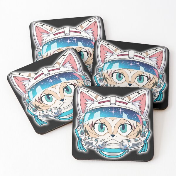 Item preview, Space Starship Navigator cat - GALACTICATS collection designed and sold by RESToRAPTOR.