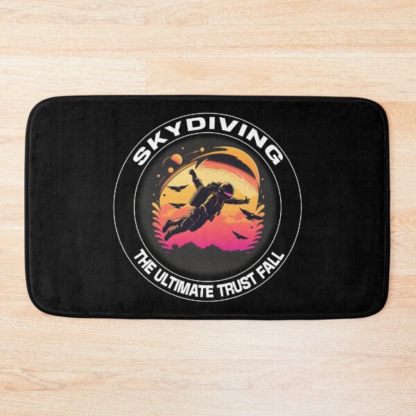 Item preview, Skydiving the ultimate trust fall - A Parachute Design designed and sold by Mindful-Designs.