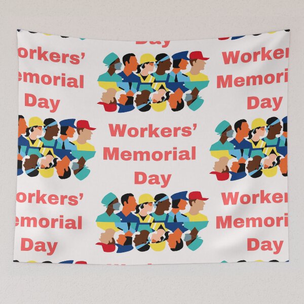 Item preview, Workers’ Memorial Day designed and sold by Simo0455.