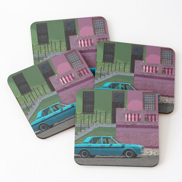 Item preview, Colored houses in Bo-Kaap South Africa designed and sold by Nicomaja.