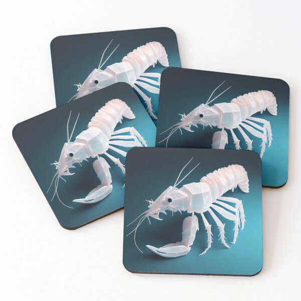 Item preview, A Polymath of Styrofoam Shrimp Digital Painting designed and sold by CodeAndColors.