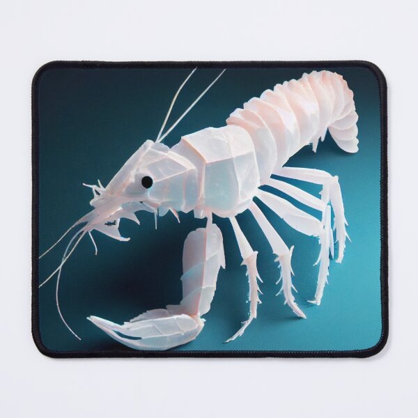 Item preview, A Polymath of Styrofoam Shrimp Digital Painting designed and sold by CodeAndColors.