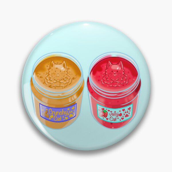 Item preview, Crunchy Cat and Strawberry Jelly Cat Jars designed and sold by Meo7643.