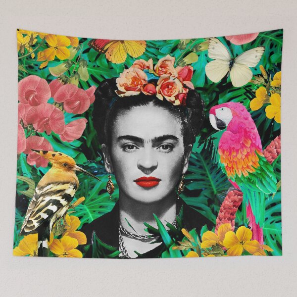 Item preview, Frida Kahlo Pink Parrot designed and sold by Muycote.