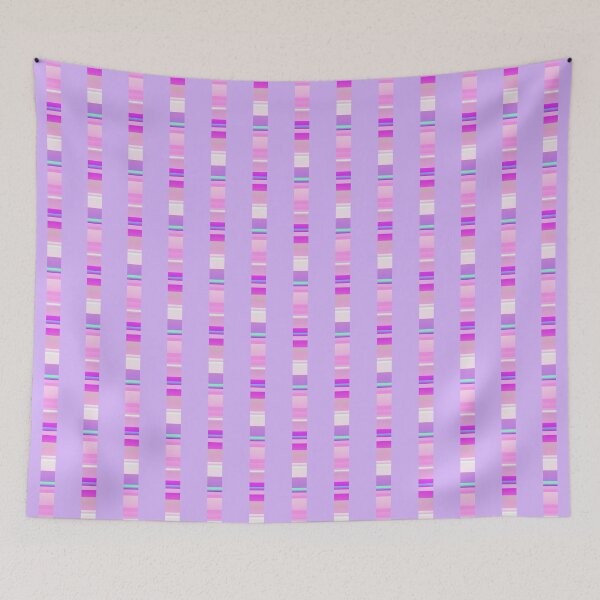 Item preview, Lavender purple pink color combination | Lavender purple pink geometric pattern designed and sold by lausn.