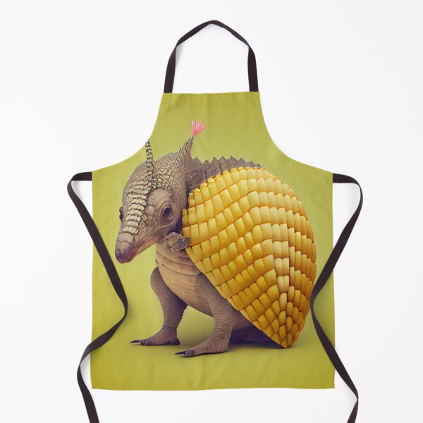 Aperçu de l'œuvre Pineapple Love An Armadillo Valentine Digital Painting créée et vendue par CodeAndColors.