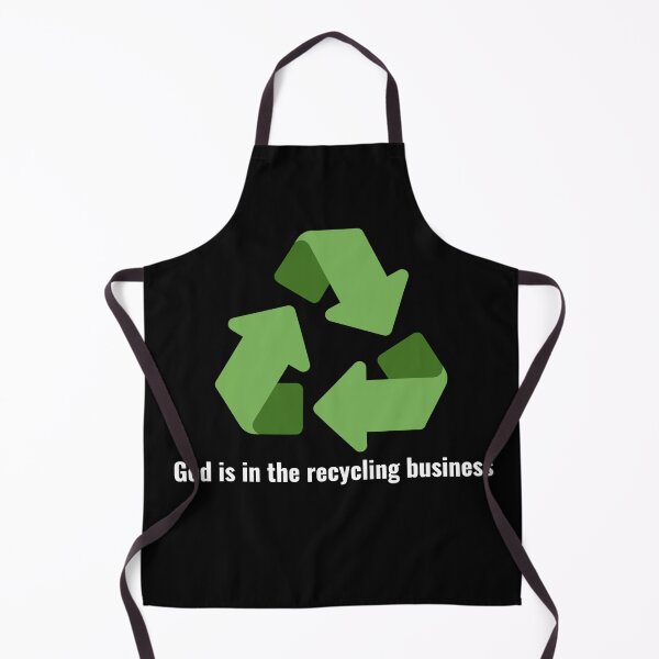 Item preview, God is in the recycling business V3 White Lettering designed and sold by Family Journey with God.