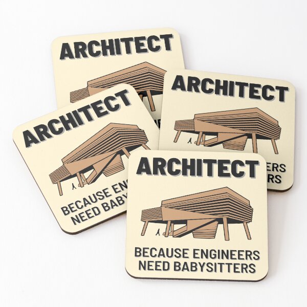 Item preview, Architect Because Engineers Need Babysitters | Illustration 1 designed and sold by MrDoze.