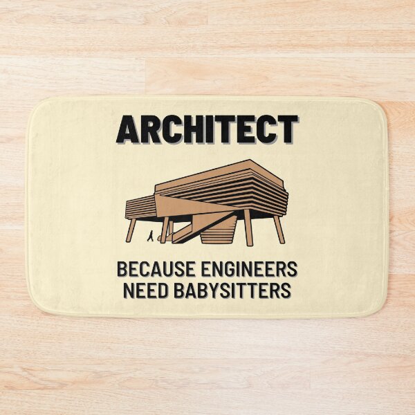 Item preview, Architect Because Engineers Need Babysitters | Illustration 1 designed and sold by MrDoze.