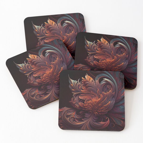 Item preview, Turbulent Textured Exotica Digital Painting designed and sold by CodeAndColors.