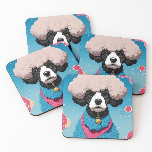 Item preview, Lovely poodle-Art work designed and sold by Monlin.