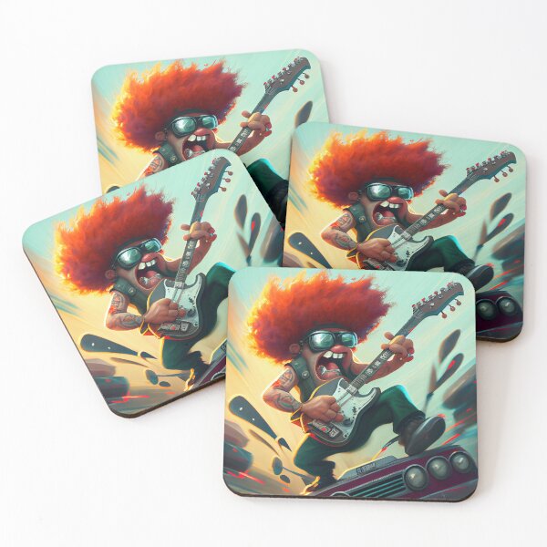 Item preview, Groovin With the Shaggy Torque Digital Painting designed and sold by CodeAndColors.