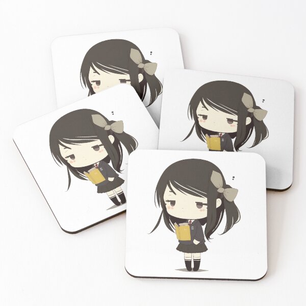 Item preview, Japanese student girl cute chibi kawaii designed and sold by ChibiInstant.