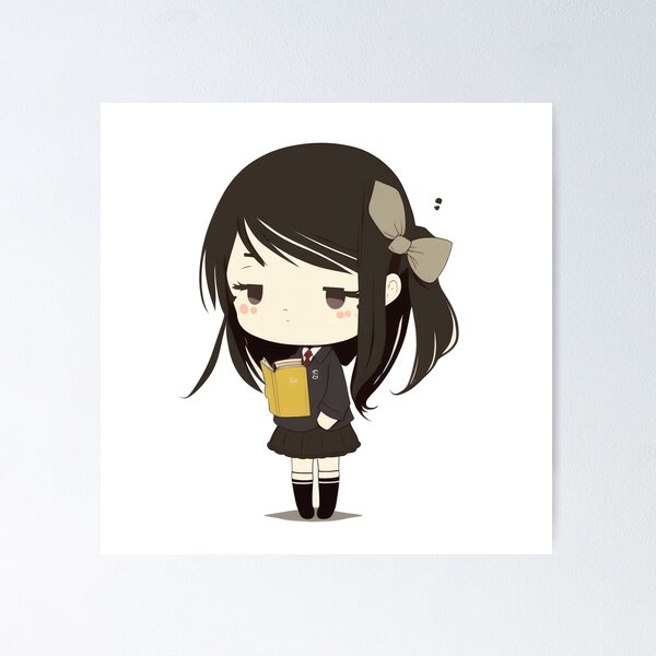 Microwave cute chibi kawaii Poster by ChibiInstant