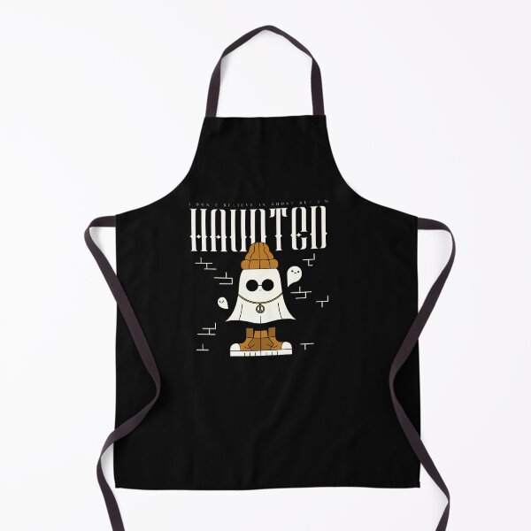 Item preview, Haunted Typography Quote, Cute Ghost Cartoon designed and sold by thedazzlingmonk.