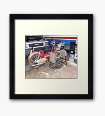 " Garage." Framed Print