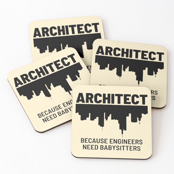 Item preview, Architect Because Engineers Need Babysitters | Illustration 2 designed and sold by MrDoze.