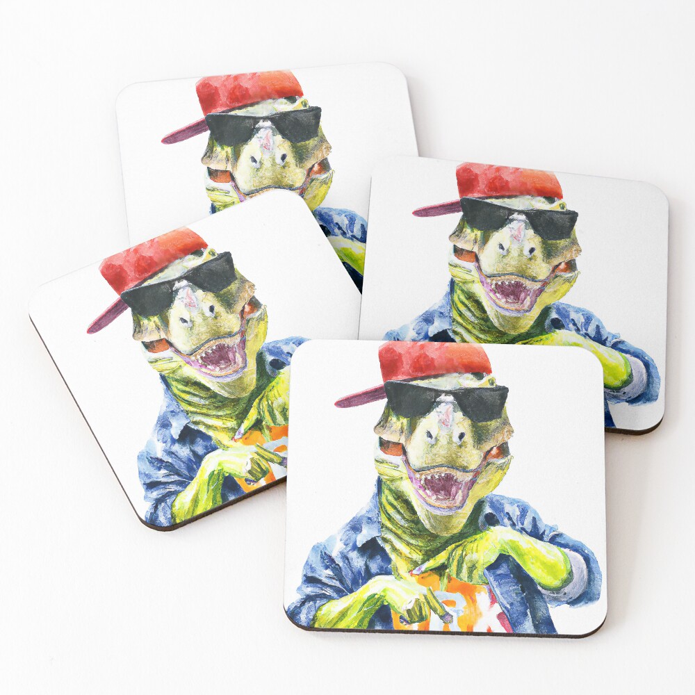 Item preview, Coasters (Set of 4) designed and sold by TrexAmbassador.