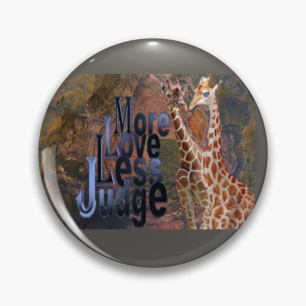 Item preview, More Love Less Judge designed and sold by Patricia Brown.