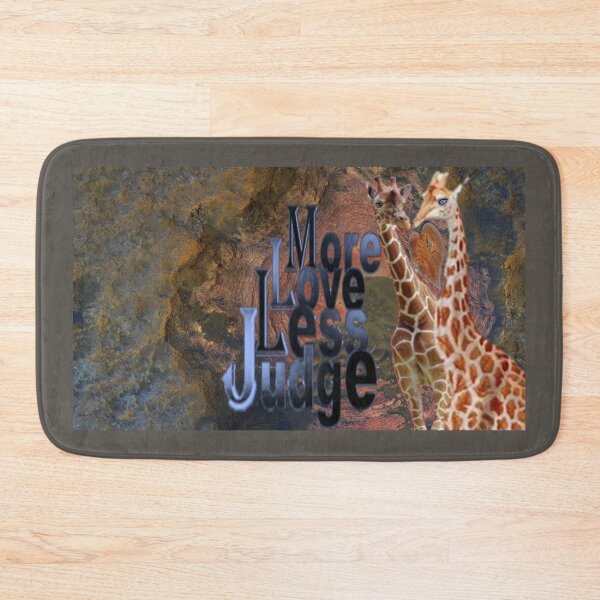Item preview, More Love Less Judge designed and sold by Patricia Brown.