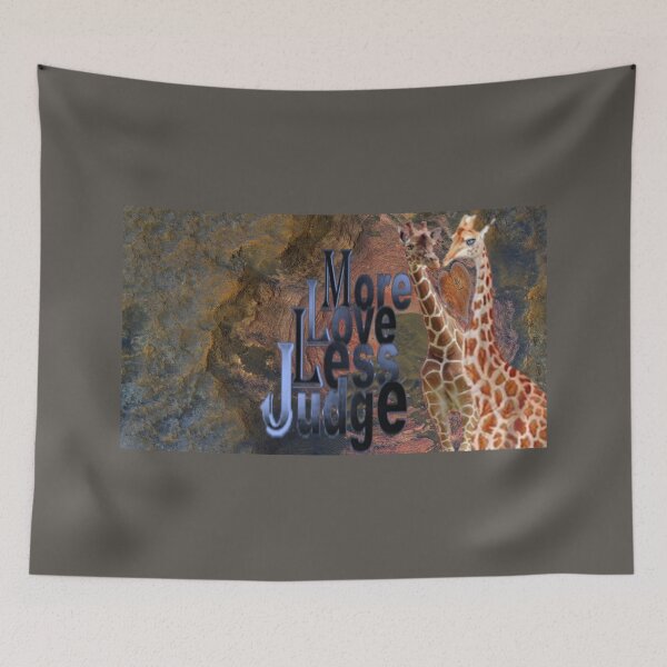Item preview, More Love Less Judge designed and sold by Patricia Brown.
