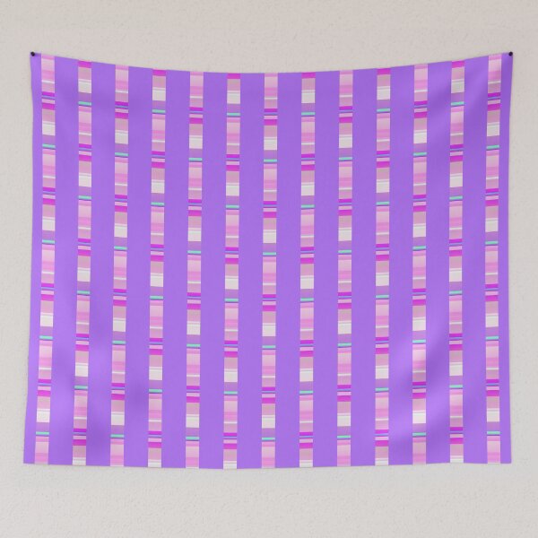 Item preview, Violet purple color combination | Violet purple geometric pattern designed and sold by lausn.