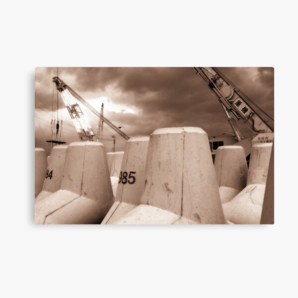 Dockside Canvas Print
