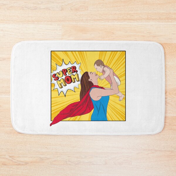Item preview, Super Mom Pop Art illustration designed and sold by Kalin-Lyfe.